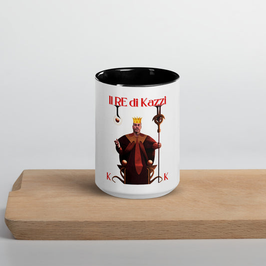 Tazza bianca lucida